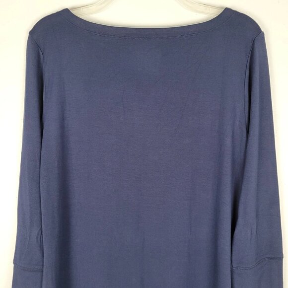 Lilly Pulitzer UPF 50 Sophie Dress Mini 3/4 Sleeve Rayon Stretch Navy Size L NWT - Picture 6 of 12